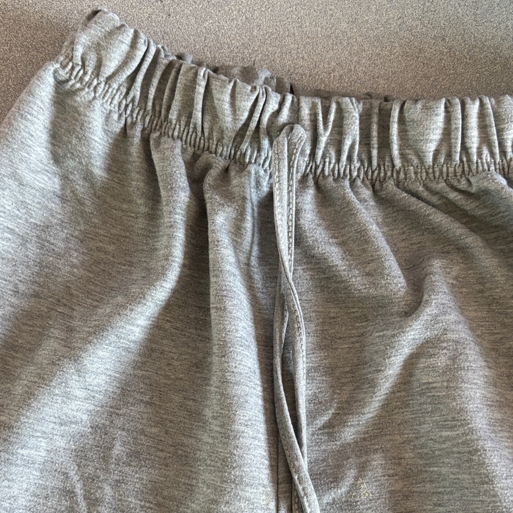 Gray Kids Jogger Pants with Butterfly Patch - Picture 2 of 6